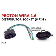 Wira 1.3 1.5 1.6 1.8 MMC Perdana Distributor Socket  /Throttle (6 PIN) Position Body Connector HX-38