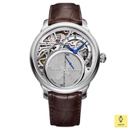 MAURICE LACROIX MP6558-SS001-096-1 / Men's Analog Watch / MASTERPIECE MYSTERIOUS / Seconds Revelation / 43mm / Leather