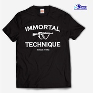 IMMORTAL TECHNIQUE - Guerilla Republic Tshirt band HipHop core / StitchSupplyTAG - Black