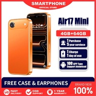 Air17 Mini Phone 4G Android 12 4GB RAM 64GB ROM Cheap RM200-300 5.0 Inch 4500mAh Fast Charging Dual 