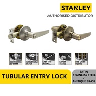 Stanley Tubular Lever Entrance Backset 60/70mm/ Main Door Entry Grip Handleset/ HDB lock / BTO lock