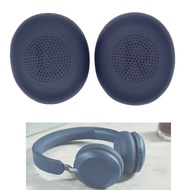 SJT 2x Ear Pads Cushion Protein Leather Cover for Elite 45h Evolve 2 65 Evolve2 65