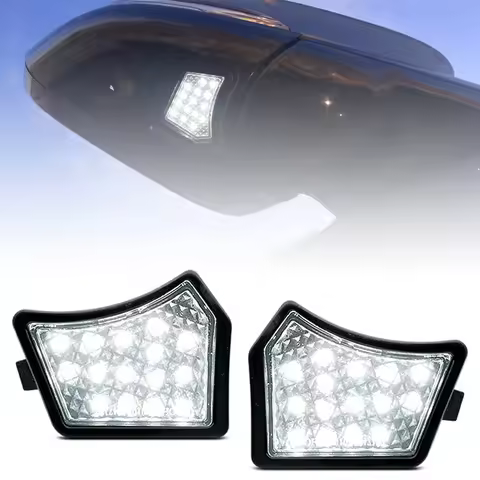 2Pcs For Volvo V40 V50 V60 V70 C30 C70 S40 S60 S80 V70 XC70 XC90 Jaguar XJ XF XK XE White LED Under 