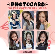 Carmen H2H Selca Photocard 50 Pcs Bonus Innerslave - Indophotocard