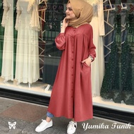 DS - Maxi Dress Kaftan Fashion Wanita - Yumika XL
