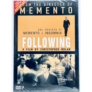 DVD : Following (1998) Uncover The Criminals With Hidden Teeth "A Film by Christopher Nolan "