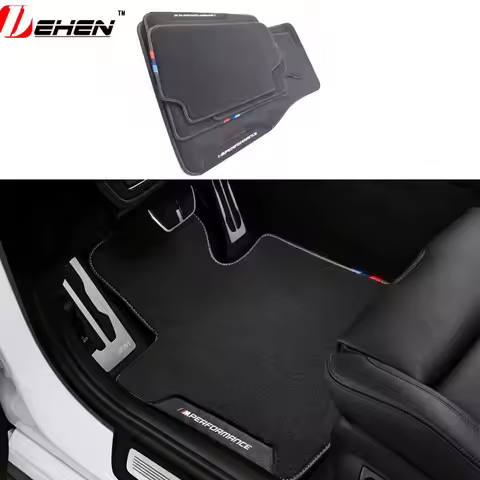 Fit For BMW1 2 3 4 5 6 7 8 series X3 X4 X X6 X7 G20 G22 G26 G30 G32 G05 G80 G82 Foot Mat M Performan