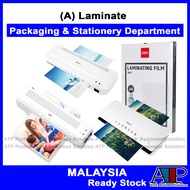 Deli Laminator Office A4/A3 Machine Laminator Machin Heavy Duty Laminator Paper Photo Cutter Trimmer