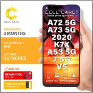 LCD For OPPO A53 5G / A72 5G PDYM20 / A73 5G 2020 CPH2161 / REALME 7 5G RMX2111 / REALME V5 (With To