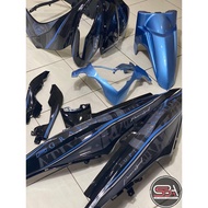 COVERSET BODYSET OEM SET LAGENDA SRL 115 / 115 Fi GRAVITA BLACK BLUE 2021 JUPITER  ORIGINAL EQUIPMEN