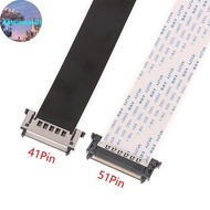 Alittlesearch 41/51Pin HDTV LCD LED Ribbon Cable 4K VBYONE FFC Screen Flex Cable Display Screen Conn