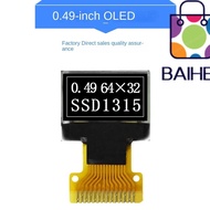 BAIHEE OLED Screen Display, 14PIN 0.49 inch OLED Screen Board, usable IPS 3.3V. SSD1315 Drive IC OLE