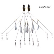 Bassdash Umbrella Fishing lure Rig 5 Arms Alabama Rig Head Swimming Bait Bass Fishing Group Lure Sna