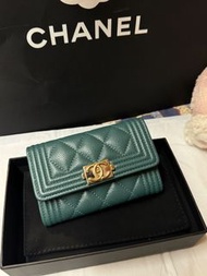 CHANEL LE boy boy Chanel card holder 銀包