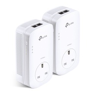TP-Link TL-PA9020P KIT AV2000 2-Port Gigabit Passthrough Powerline Starter Kit