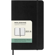 Moleskine Diary 2025, Starts in July, 18-Month Weekly Planner, Pocket Size (9cm x 14cm), Soft Cover,