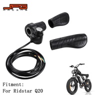 JF Motorcycles Accessories Throttle Turn Grip Handle Key Kits ABS PVC For Ridstar Q20 Electric Dirt 
