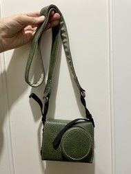 Ricoh GR3 綠色相機袋 掛頸