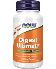 เอนไซม์ย่อยอาหาร | Digest Ultimate Enzymes w/ Bromelain [Capsules] by NOW FOODS