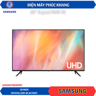 Điện Máy Phúc Khang x Samsung | SMART TV 50 Inch Crystal UHD 4K Samsung UA50AU7002KXXV (AU7002)