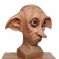 Masquerade Halloween Latex Funny Dobby mask Cosplay Carnival Party Costume Props