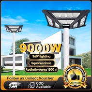 UFO Solar Light Lampu Solar jalan Solar light outdoor lighting 9000W Spotlight LED Light Waterproof