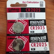 Maxell CR2025 Lithium Battery 1pcs