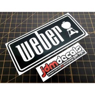 Weber Camping Vinyl Sticker