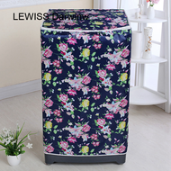 5KG-13KG Washing Machine Cover Waterproof PVC Top Loading Washing Machine Cover Zippered Roller Dust