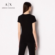 Armani Exchange Armani AX Women's Clothing 2023 Summer New Style Letter LOGO Women's Short-Sleeved T