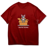 Kaos Plesetan Meme Ngotak Anjing | Baju Distro Kata Kata Parodi Lucu -