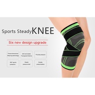 ❂◆❗1 Pair❗ Knee Support Knee Guard Support Arthritis for Exercise Guard Lutut Protective Gear Adult  Penahan Kaki Patah