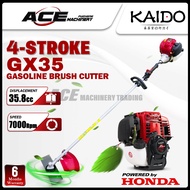 [ KAIDO ] GX35 ENGINE HONDA 4 STROKE STRAIGHT SHAFT BRUSH CUTTER | 4-STROKE ENGINE | 35.8CC