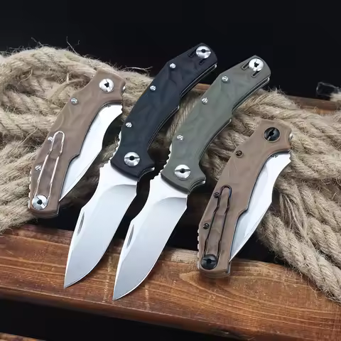 Pohl Force Pocket Folding Knife High Hardness Outdoor Survival Camping Small Knives Hunting Tanto Kn