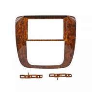9 Inch Car Frame Fascia Adapter For 2007-2012 GMC YUKON (9INCH, WOODEN) 2007-2012 GMC YUKON (9INCH, 
