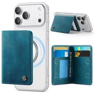 Multi-Card Slot Holder For Magsafe Magnetic Business PU Leather Wallet For iPhone 17e 17 Pro Max Air