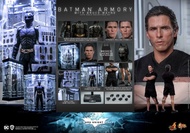 全新 Hot Toys mms702 Batman armory 蝙蝠俠黑武器庫 1/6人偶