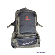 READY STOCK 60L@50L  Premium  deuter Waterproof TRAVEL HIKING Backpack Outdoor Adventure Sports HIKI