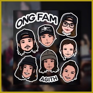 ◄ ⊕ ☌ Ong Fam - Sticker Pack