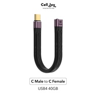 Cáp dữ liệu USB4 Type-C tốc độ 40 Gbps cho ổ cứng SSD di động SSD Box (Type-C to Type-C / Type-C to