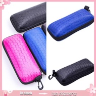 YOI Honeycombed Zippers Sunglasses Case Compressed Spectacle Case Sun Glasses Case