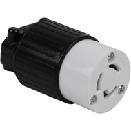 Nema L7-15R 15 Amp 277 Volt, 2 Pole 3 Wire Industrial Grade Locking Female Receptacle Connector, Ind