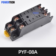 PYF08A Socket Relay ซ็อกเก็ตรีเลย์  ขาแบน 8 ขา