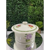 Portmeiriom Botanic Roses 3pt Casserole