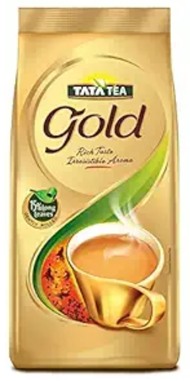 เมล็ดและใบชา โกลด์ ยี่ห้อ ทาทา (250, 500 และ 1,000 กรัม / Grams) -- Tata Tea Gold  (250, 500 and 1,000 กรัม / Grams)