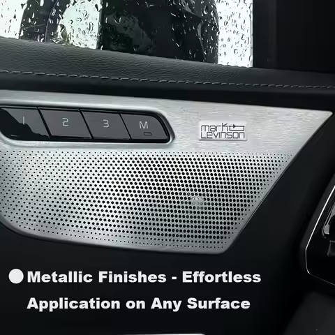 Car Styling Mark Levinson Logo Emblem 3D Aluminum Speaker Audio Decorate Sticker Decals For Lexus UX