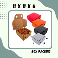 Cardboard 11x11x6 LD Egg Box 11x11x6 LD Egg Box Contents 4 11x11x6 LD Salted Endog Box Tray Friend U