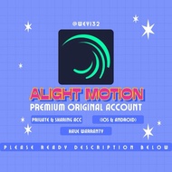 (SALE) Alight Motion Premium 1 Year Original 💯