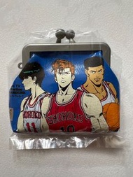 90年代 Slam Dunk 日版絕版市面 深藍色男兒當入樽 啪啪雙面小銀包