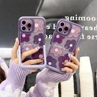 For iPhone Case 16 Pro Max 11 12 13 14 Pro Max 15 Pro Max 13 Pro Max 12ProMax Casing Ins Purple Flow
